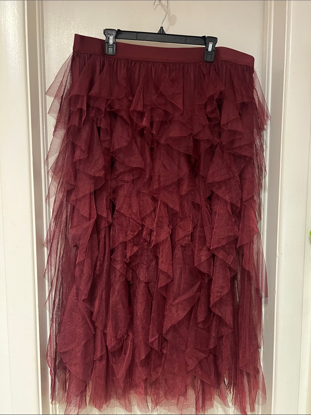 Torrid Nightfall Ruffle Skirt - Picture 3 of 8